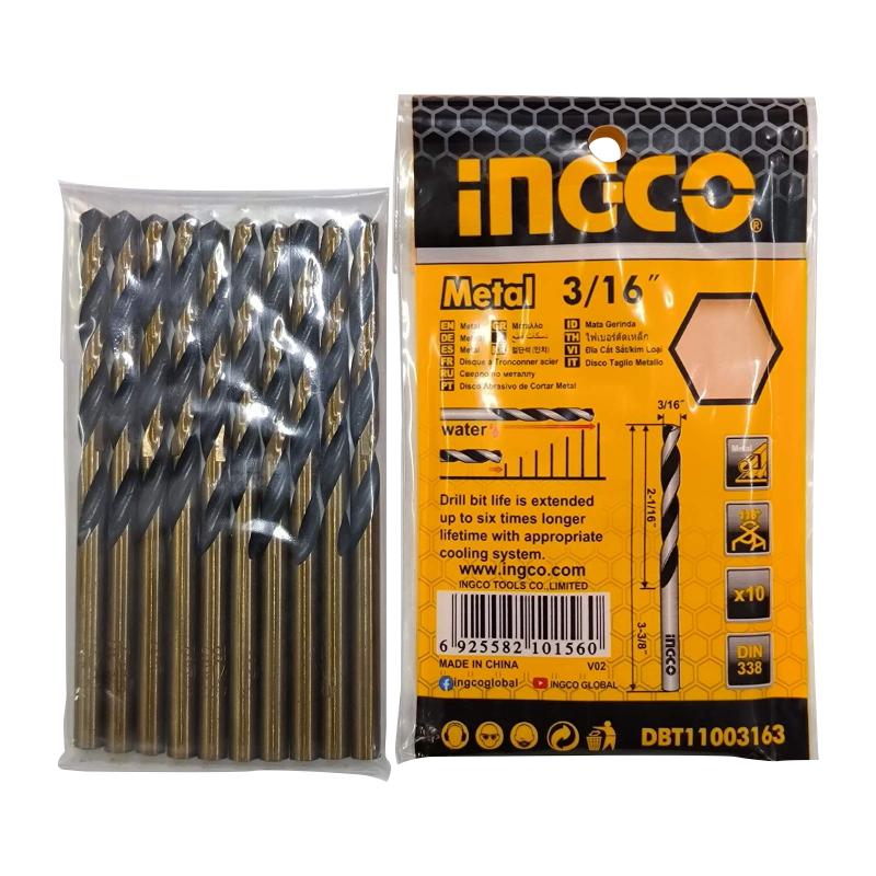 BROCA 3/16\" CORTE METAL INGCO DBT11003163 - RV RENTA Y VENTA